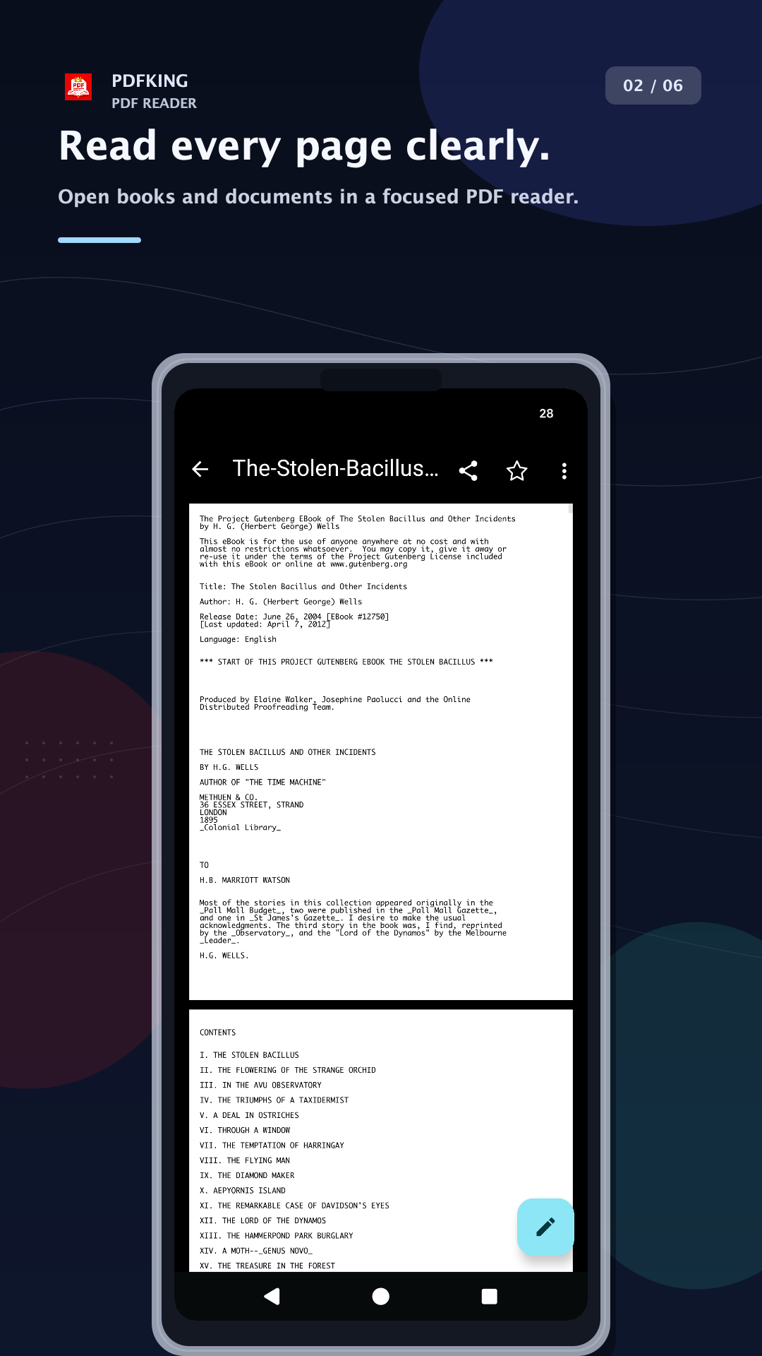PDF Toolkit PDF reader screen